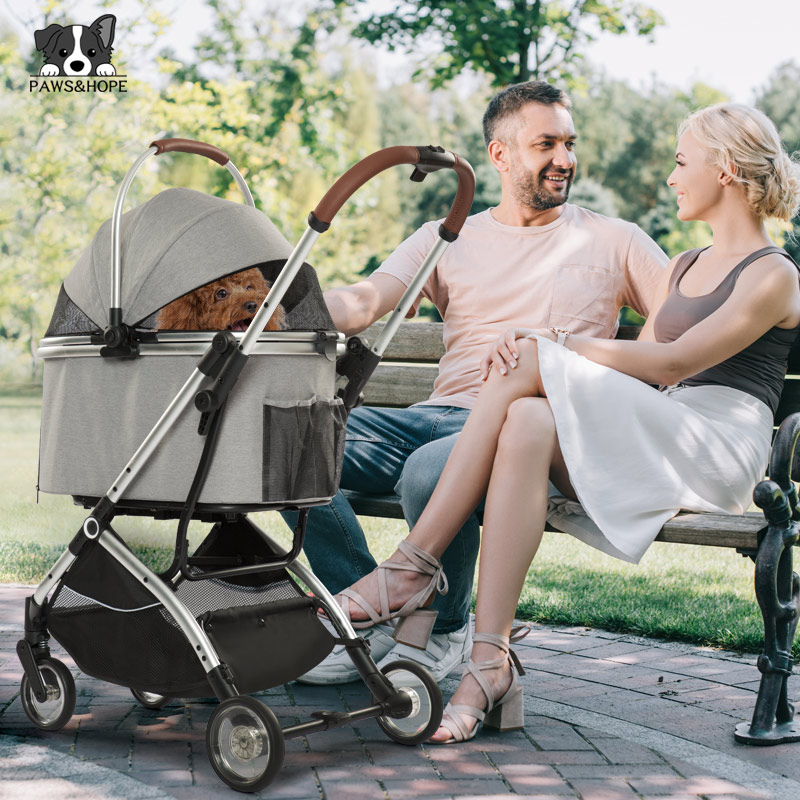 China double dog stroller