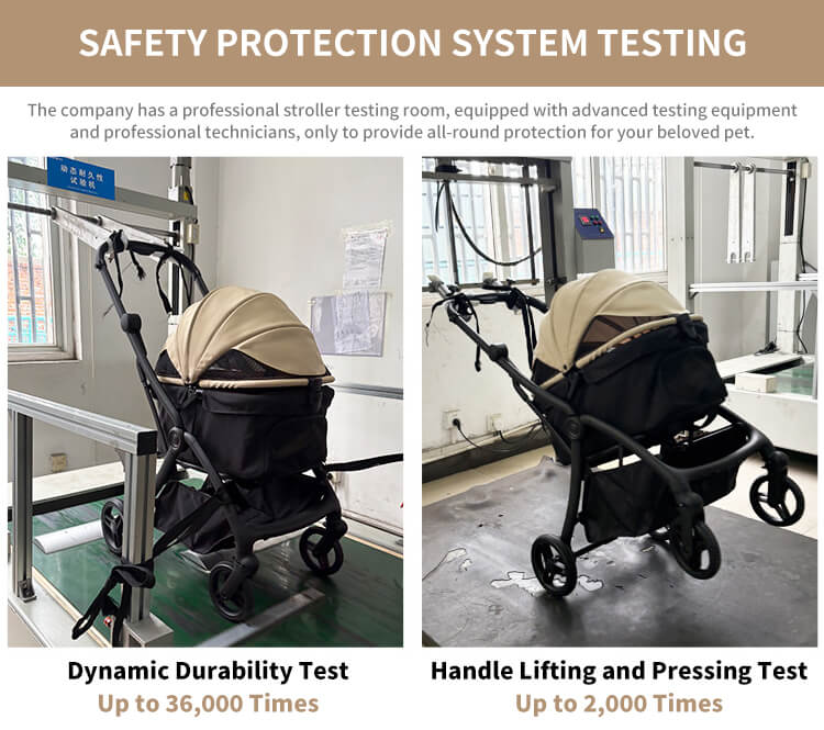 dog stroller test 