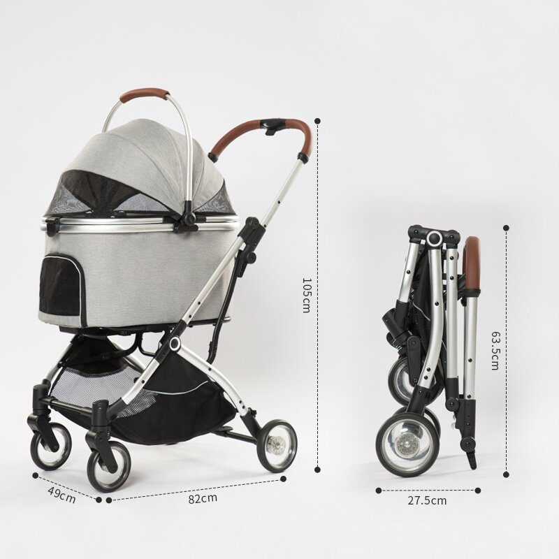 Happy Pet in Stroller