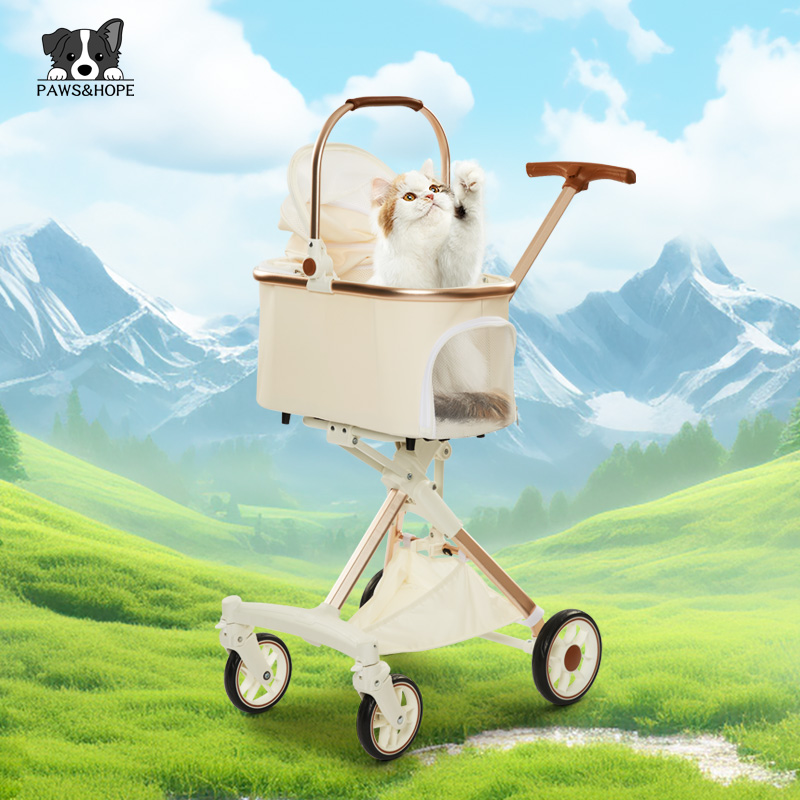 Dog stroller vs cat stroller size comparison